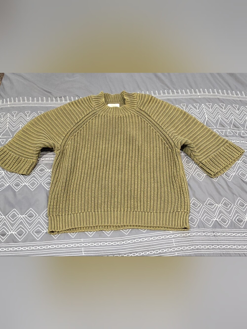 Maeve The Mackensie Chunky Ribbed Sweater Size XS